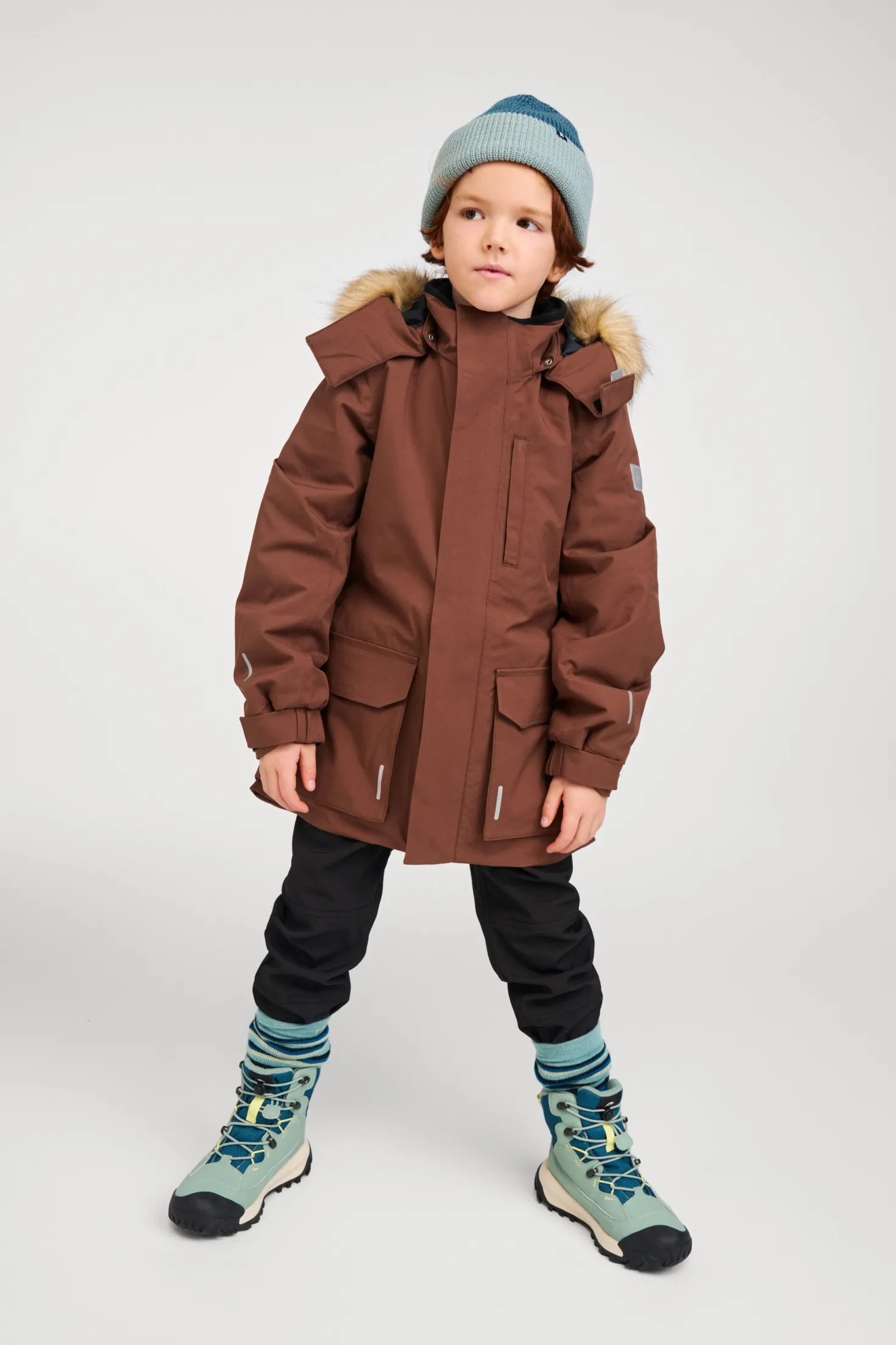Ajaton ReimaTec Vinterjacka Umber Brown
