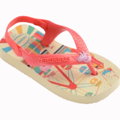Baby Peppa Pig Flip Flops Sandaler Buttercream Coral