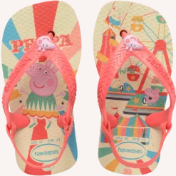 Baby Peppa Pig Flip Flops Sandaler Buttercream Coral