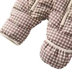Bern Pufferoverall Brown Gingham