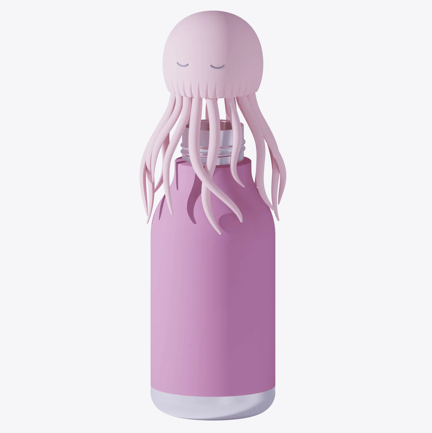 Bestie Vattenflaska Jelly Fish Pink