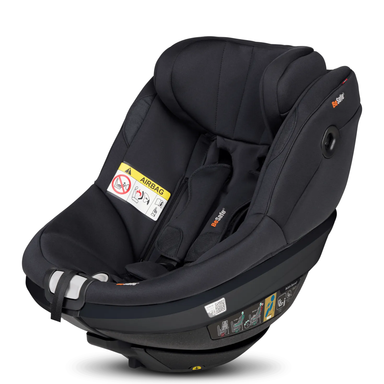 Beyond² Bilbarnstol 6M-6Y / 61-125 Cm Black Soft Breeze