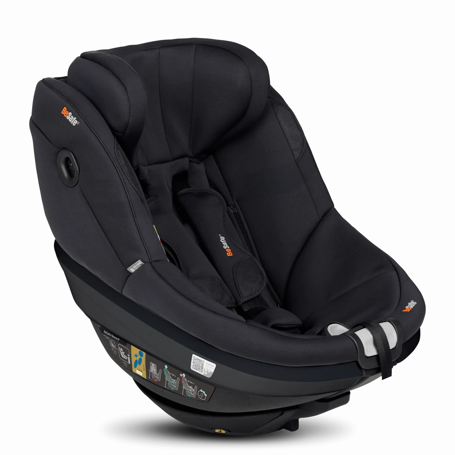 Beyond² Bilbarnstol 6M-6Y / 61-125 Cm Black Soft Breeze