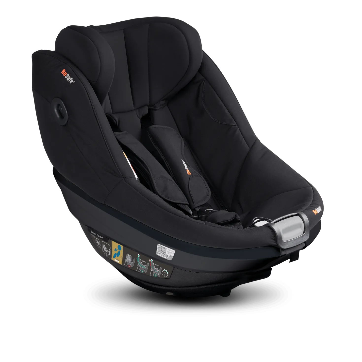 Beyond² Bilbarnstol 6M-6Y / 61-125 Cm Fresh Black Cab