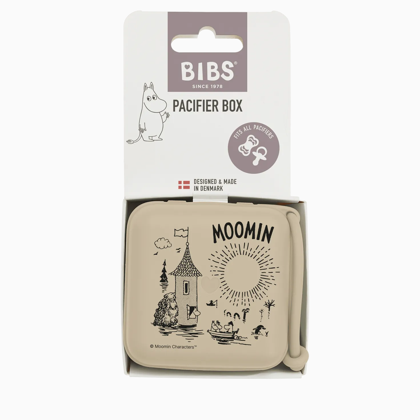 BIBS X Moomins Nappförvaringslåda Vanilla
