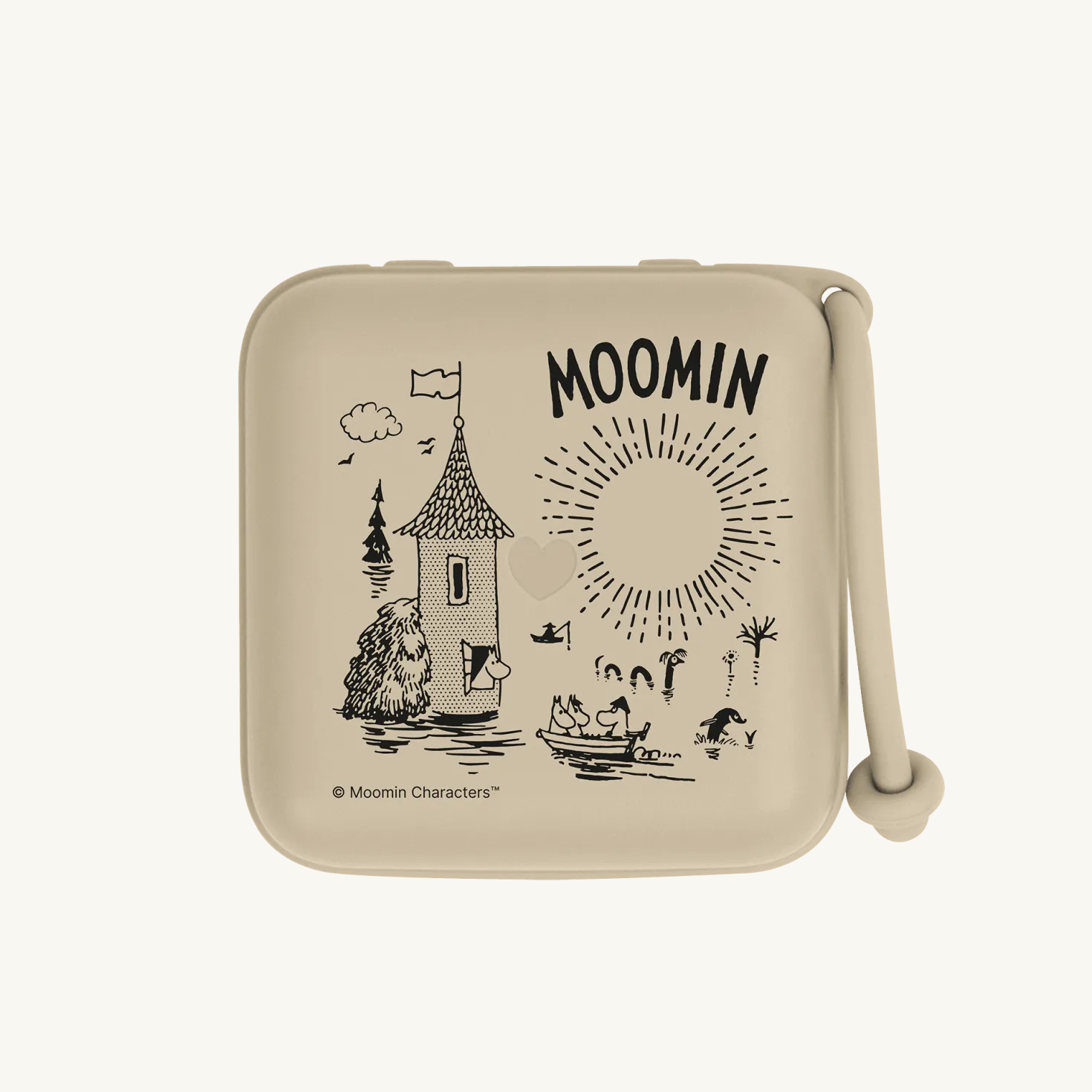 BIBS X Moomins Nappförvaringslåda Vanilla