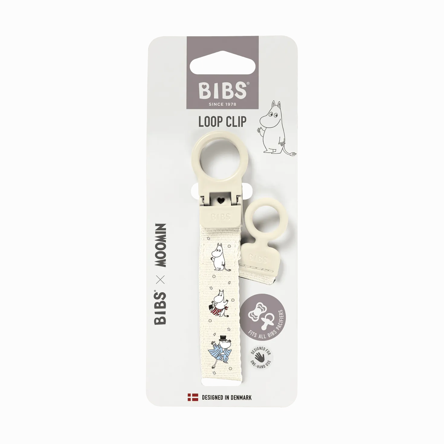 BIBS X Moomins Napphållare Ivory
