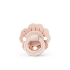 Binky Bloom Napp Silikon För Nyfödd 0-6M Powder Pink