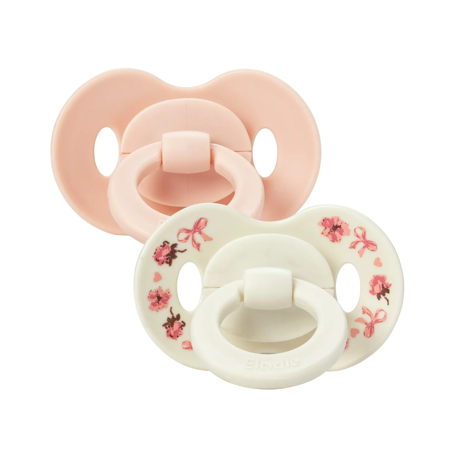 Binky Bundle 2-pack Nappar 0–6 Månader Petit River Rose