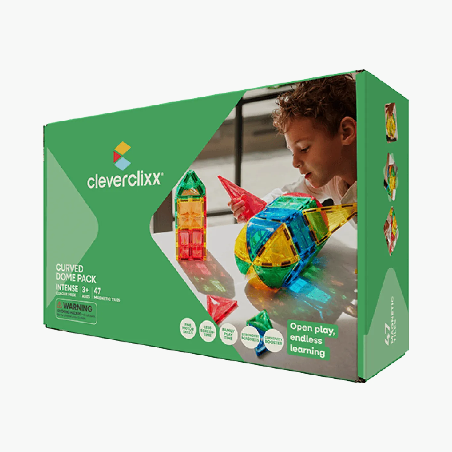 Böjd Kupolförpackning Intense 47 Delar Multicolor