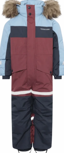 Bjärven Kids 4 Vinteroverall Anemon Red