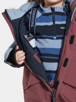 Bjärven Kids 4 Vinteroverall Anemon Red