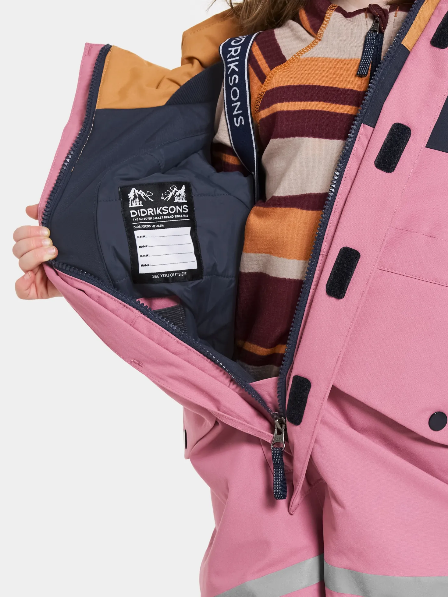Bjärven Kids 4 Vinteroverall Heather Pink