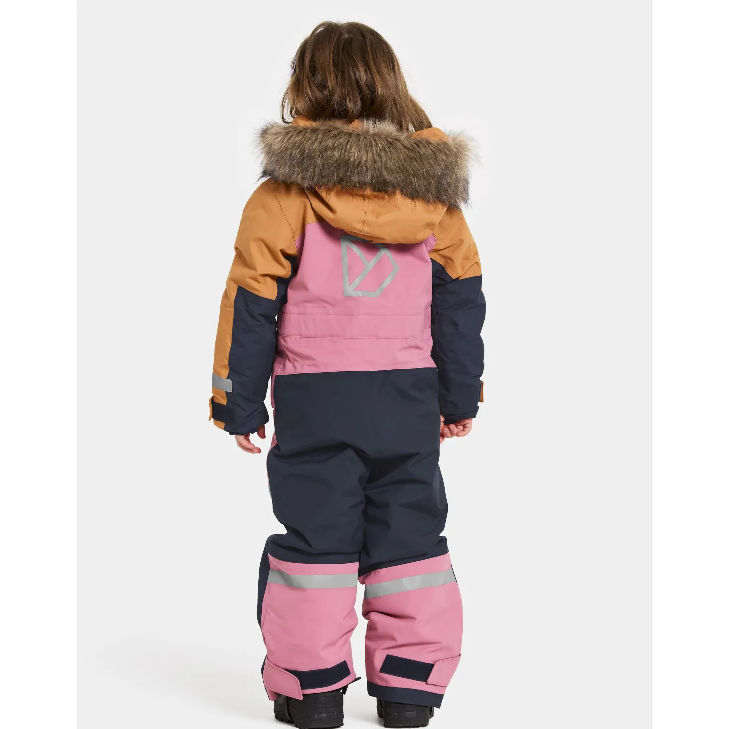 Bjärven Kids 4 Vinteroverall Heather Pink