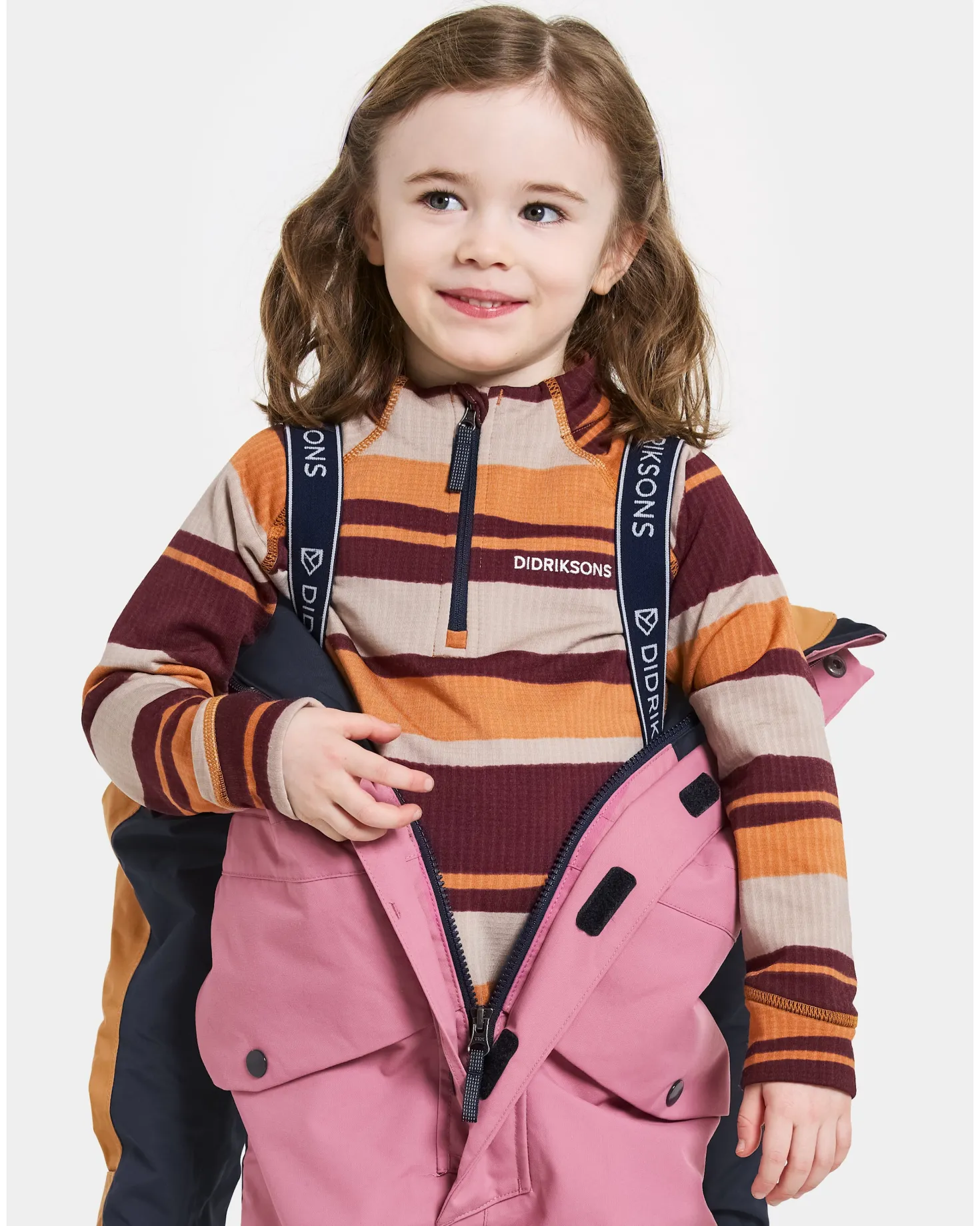 Bjärven Kids 4 Vinteroverall Heather Pink