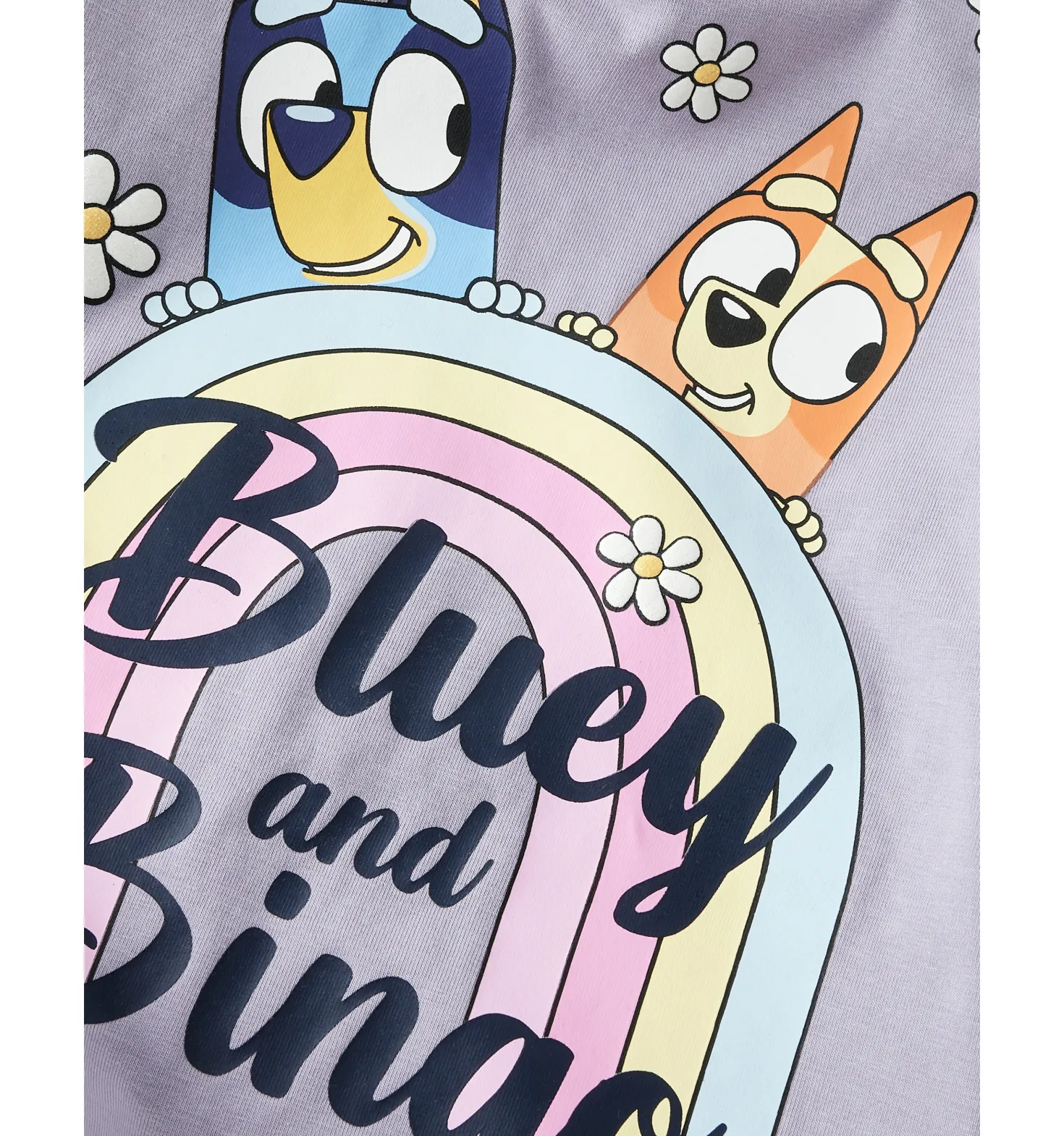 Bluey Långärmad Topp Lavender Gray