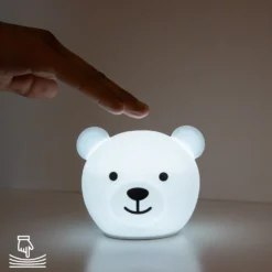 Bor The Bear Nattlampa White