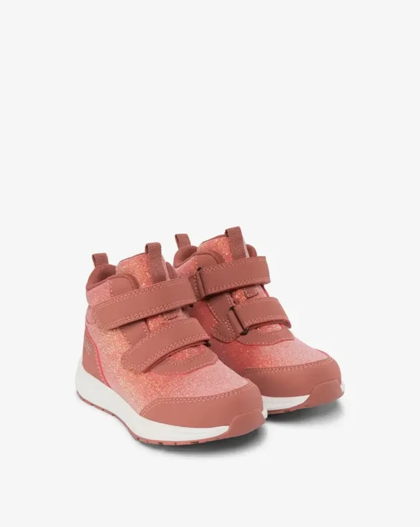 Bouncy Glitter Mid WP 2V Övergångsskor Pink