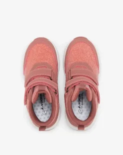 Bouncy Glitter Mid WP 2V Övergångsskor Pink