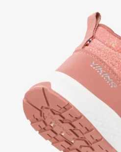 Bouncy Glitter Mid WP 2V Övergångsskor Pink