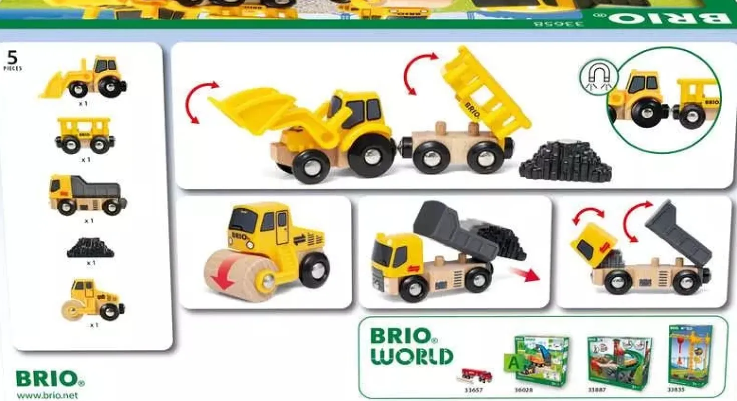 BRIO World - 33658 Byggfordon