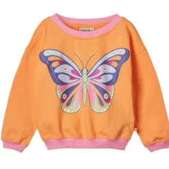 Butterfly Sweatshirt Papaya