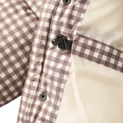Cleveland Pufferjacka Brown Gingham