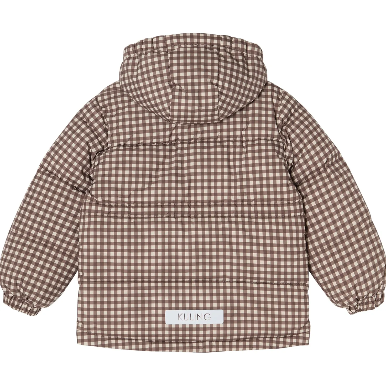 Cleveland Pufferjacka Brown Gingham