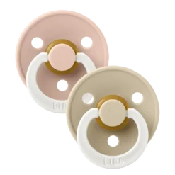 Colour Glow 2-pack Runda Latexnappar Blush Vanilla