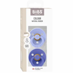 Colour 2-pack Anatomiska Latexnappar Hush Grape