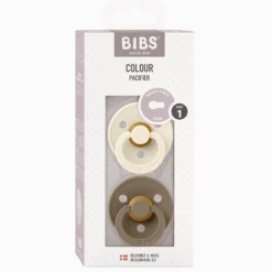 Colour 2-pack Runda Latexnappar Ivory Dark Oak