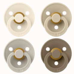 Colour 4-pack Runda Latexnappar Ivory Sand