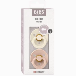 Colour 2-pack Runda Latexnappar Ivory Blush