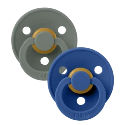 Colour 2-pack Runda Latexnappar Pine Cornflower