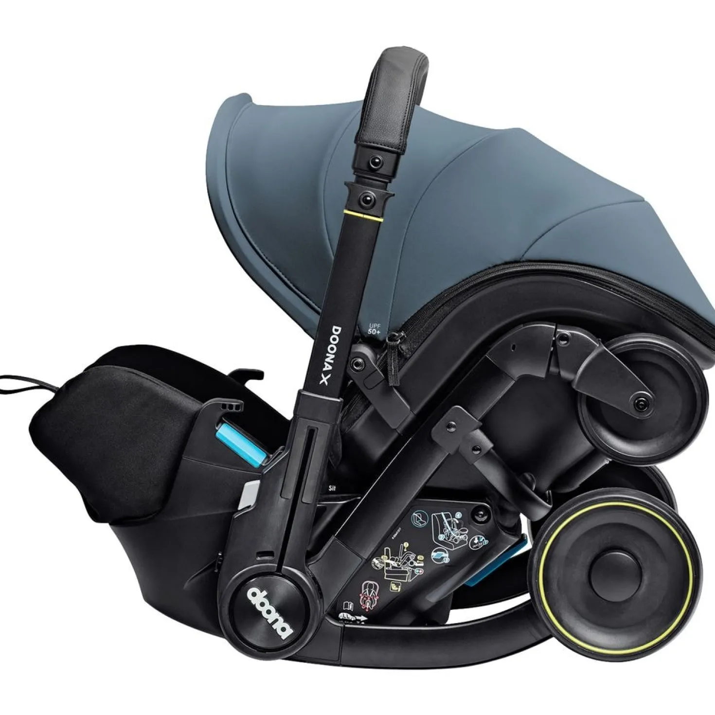 Doona X Babyskydd Och Barnvagn I Ett Ocean Blue