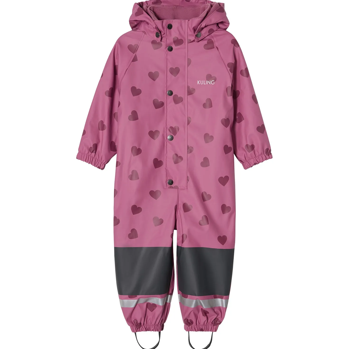 Douglas Fodrad Regnoverall Mauve Hearts