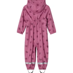 Douglas Fodrad Regnoverall Mauve Hearts