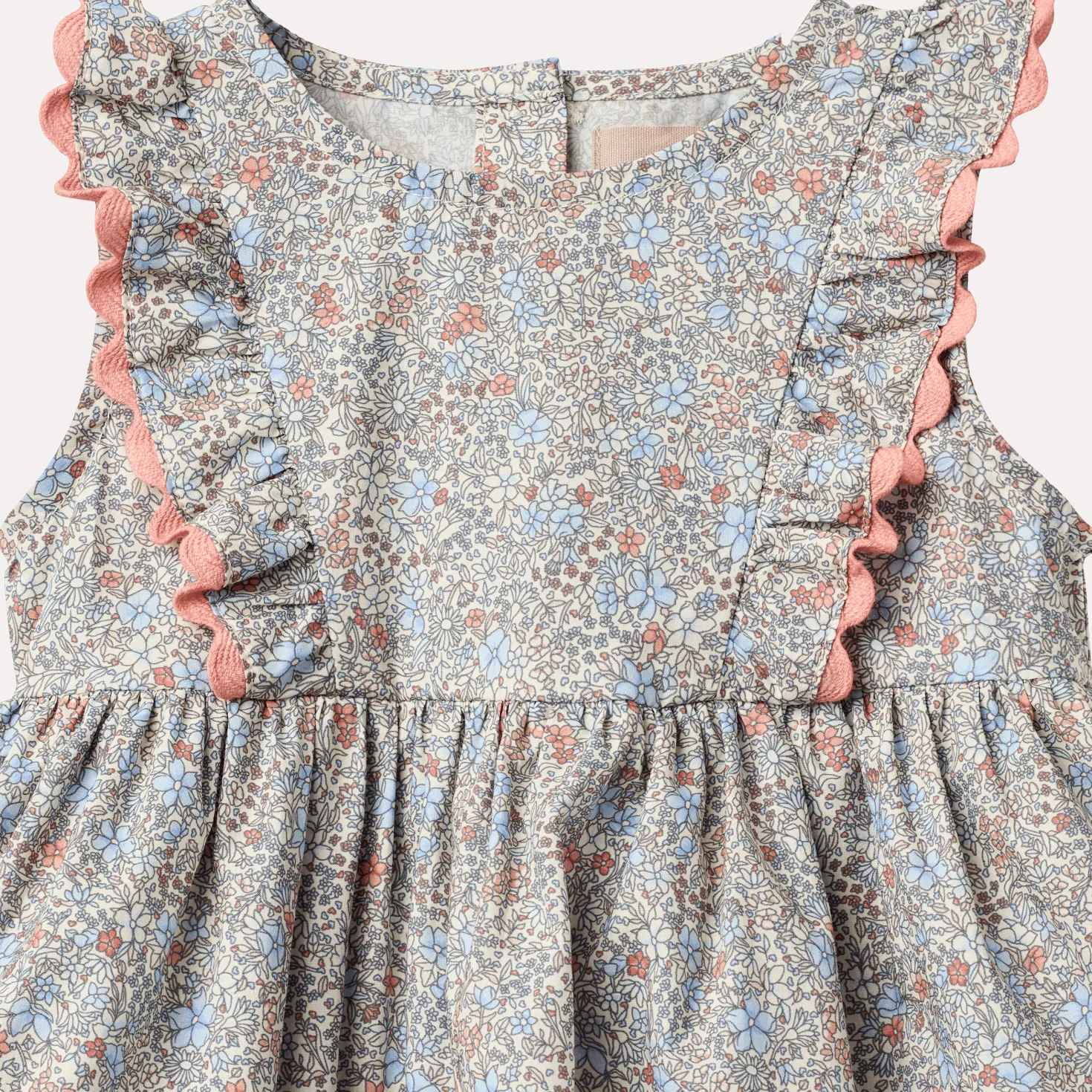 Dress Suit Sofia Air Blue Flowers