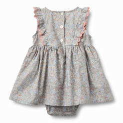 Dress Suit Sofia Air Blue Flowers