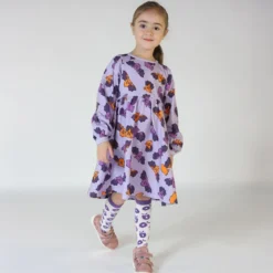 Dress with batsOrchid Petal