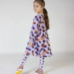 Dress with batsOrchid Petal