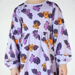 Dress with batsOrchid Petal