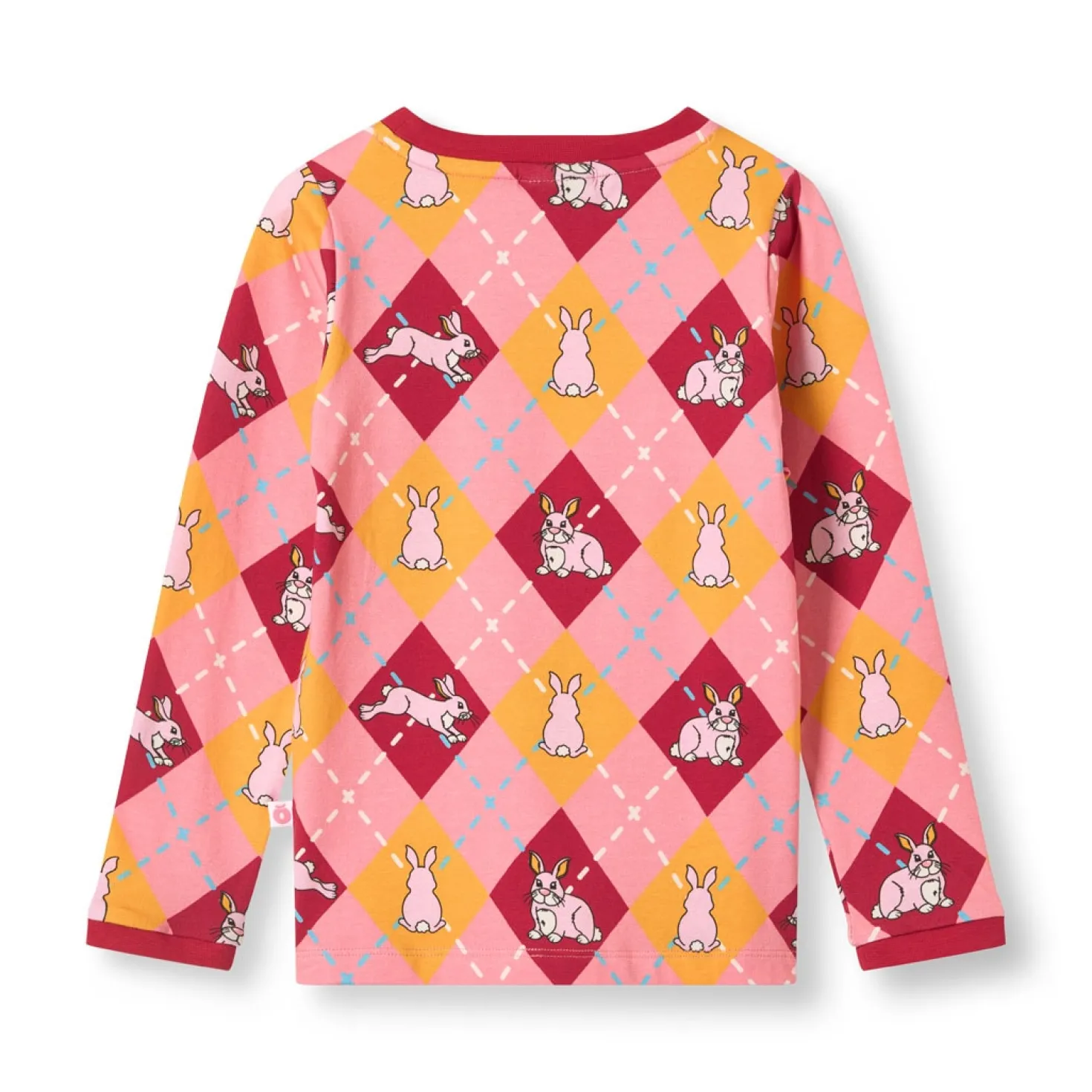 Elstar Långärmad Topp Med Kaniner Rosa Galah