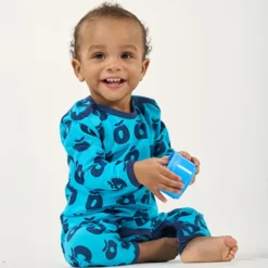 Elstar Romper Blue Atoll