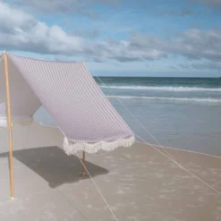 Emil Randigt Strandtält Taupe