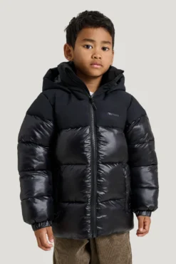 Flake Pufferjacka Deep Navy