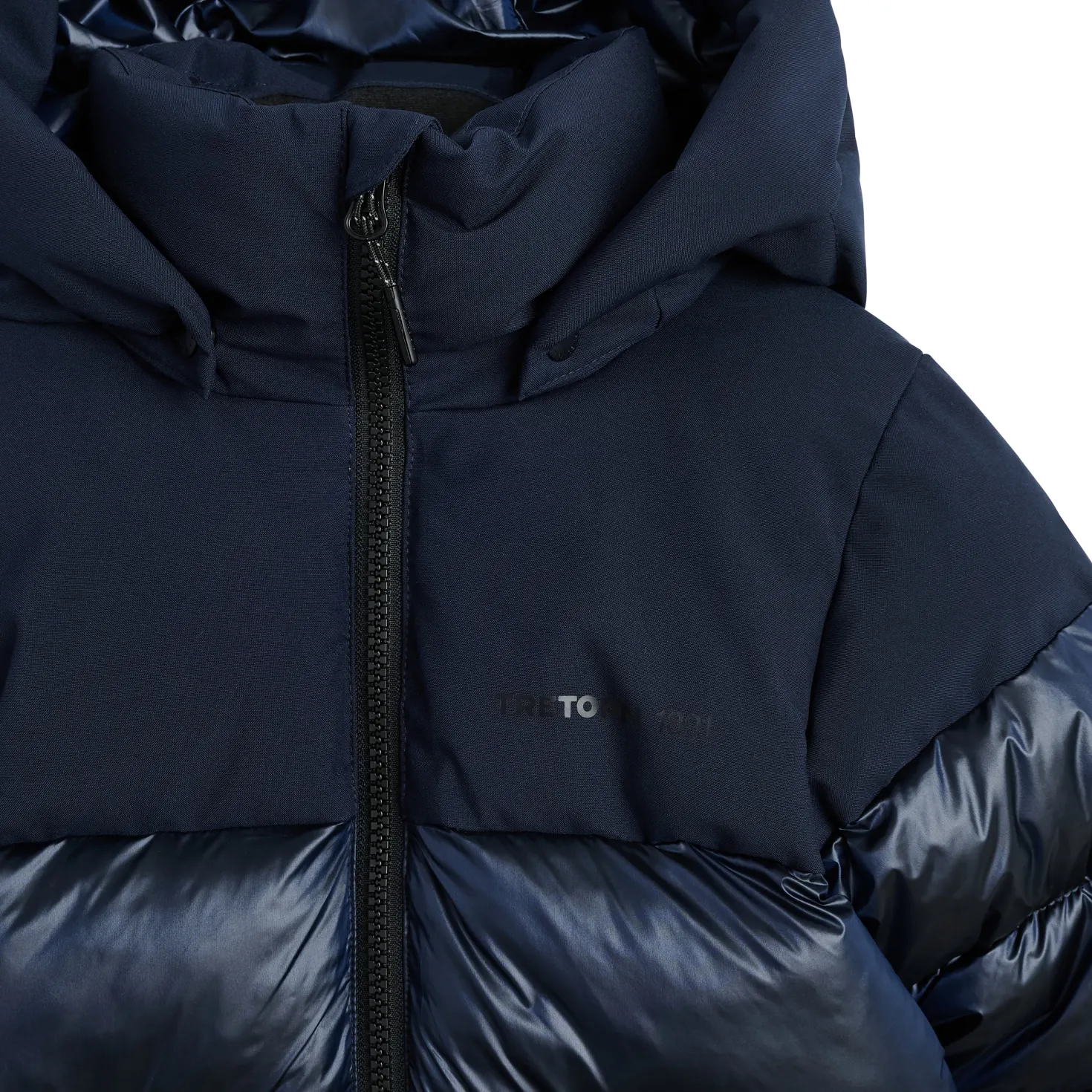 Flake Pufferjacka Deep Navy