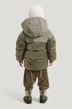 Flake Pufferjacka Smokey Olive