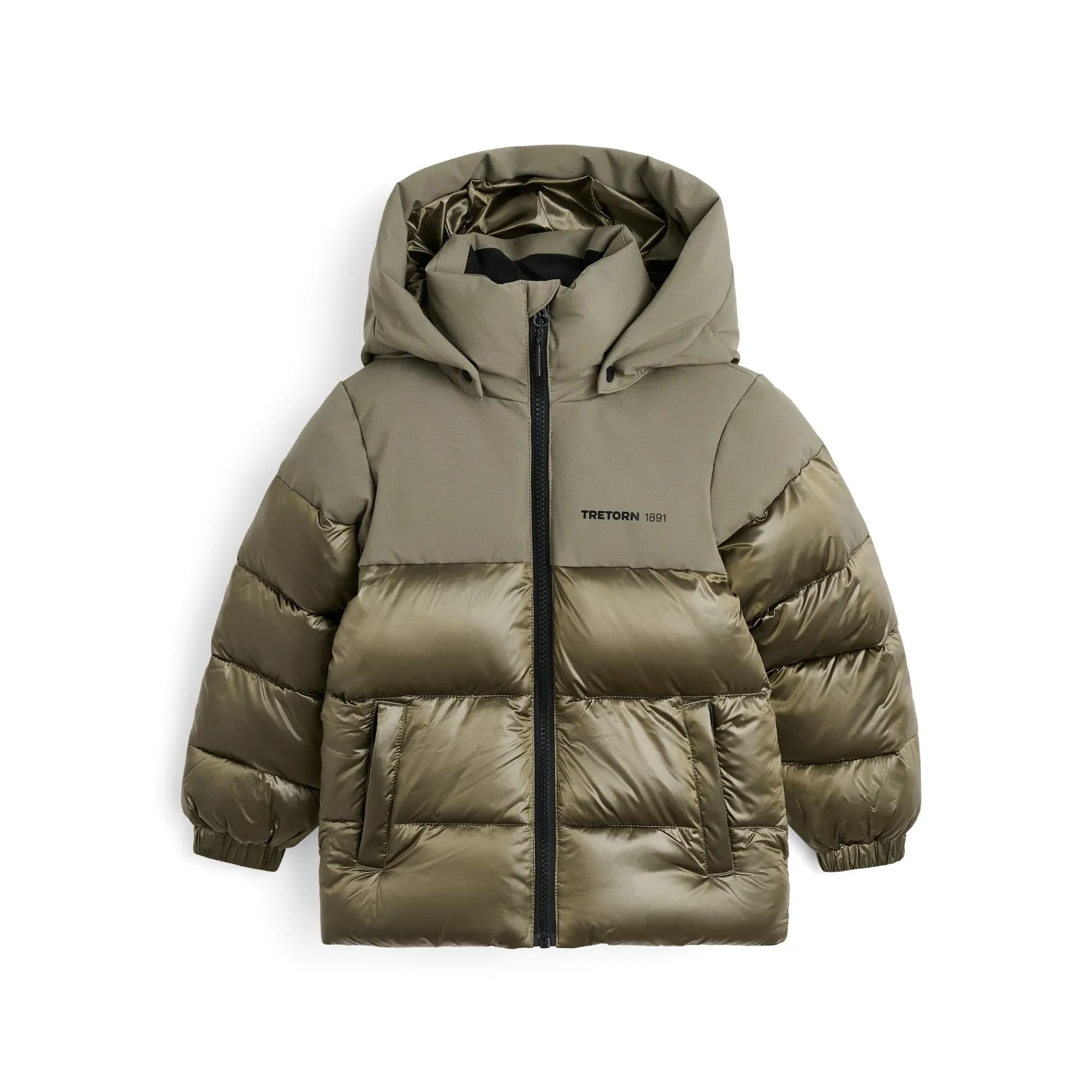 Flake Pufferjacka Smokey Olive