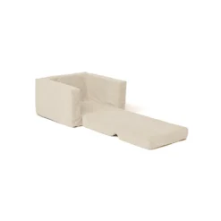 Fällbar Fåtölj Natural White